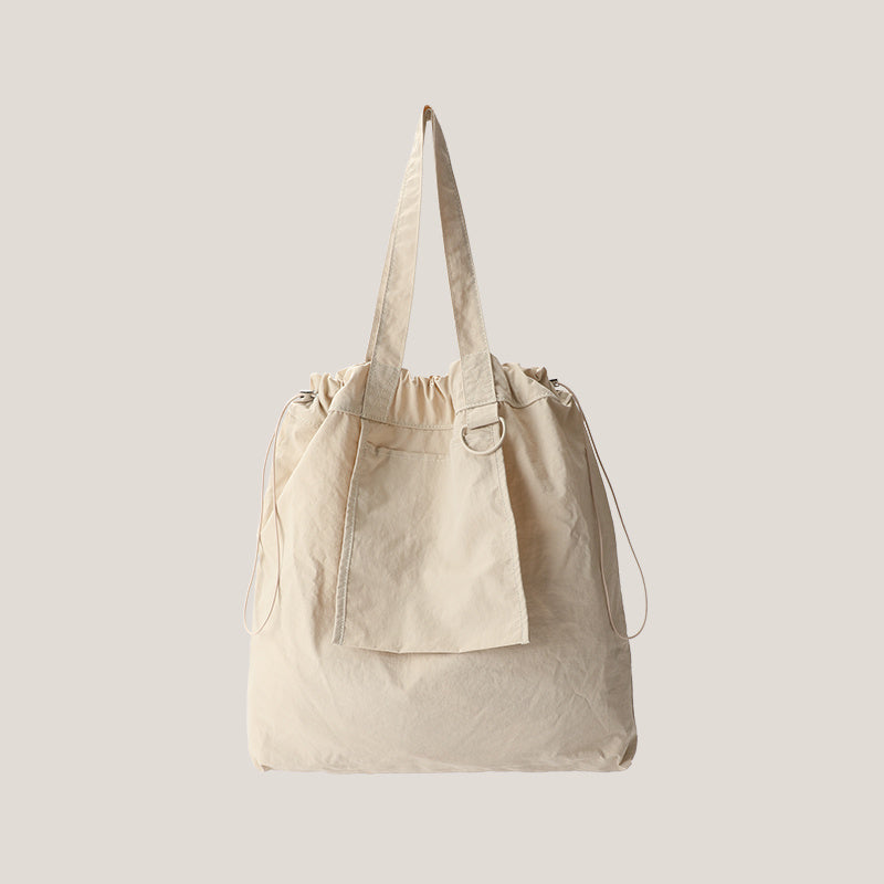 Contrast Color Tote