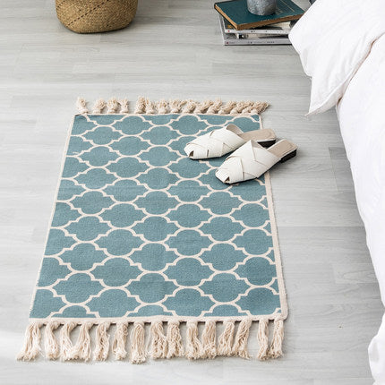 Cotton Linen Floor Mat