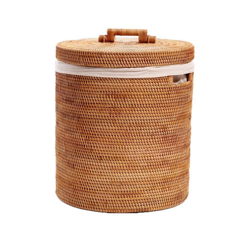 Vietnamese Rattan Storage Basket