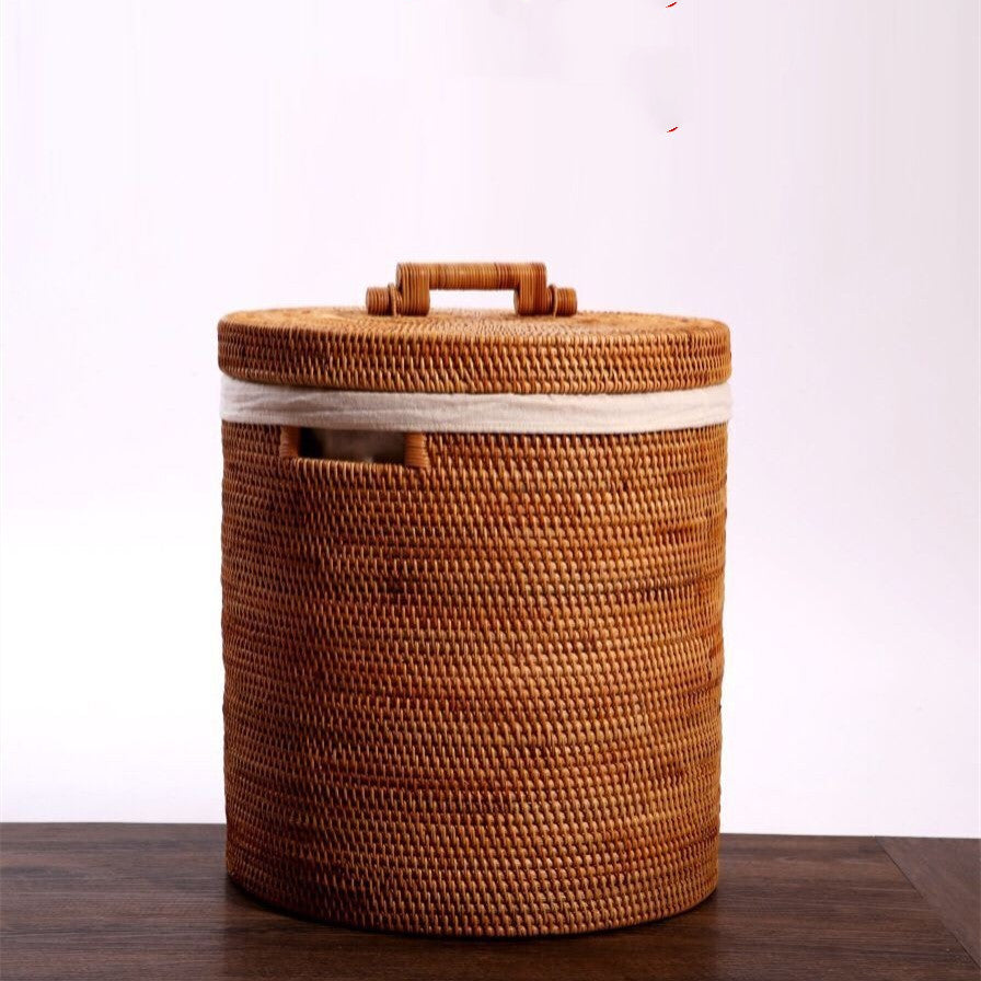 Vietnamese Rattan Storage Basket